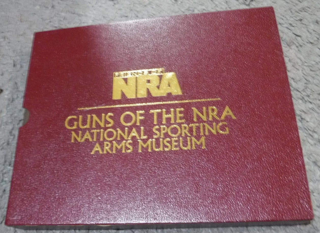 Guns of the NRA National Sporting Arms Museum by Jim Supica SIGNED ED SLIP CASE