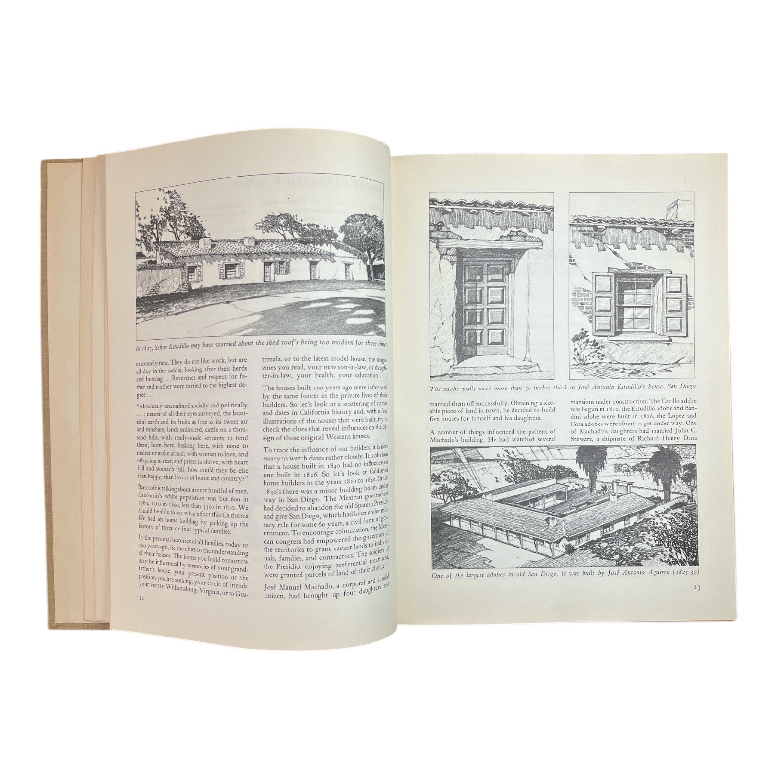Vintage Sunset Western Ranch Houses w/Cliff May Hardcover 2nd Printing 1947