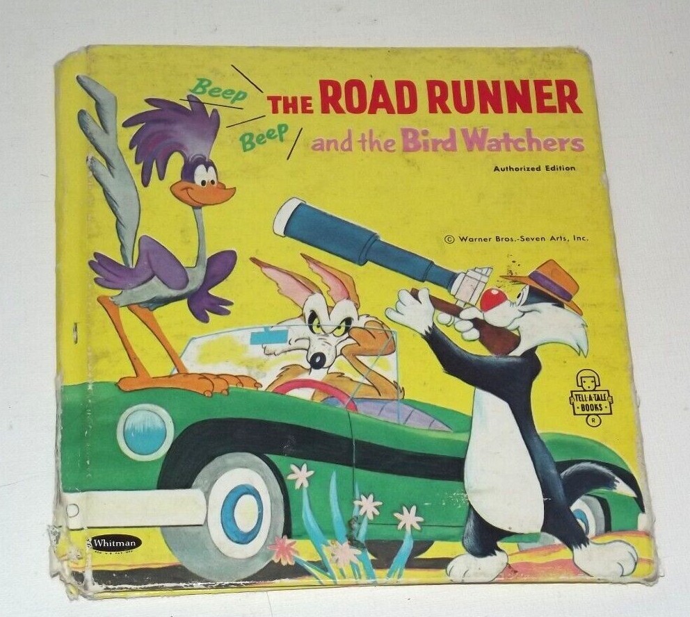 1968 The Road Runner and the Bird Watchers by Jean Lewis Whitman Hardcover B120