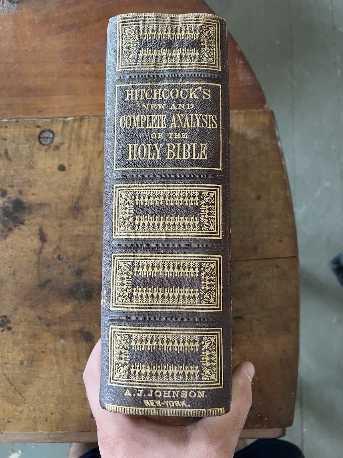 1869 The Holy Bible Complete And How To Understand It Early Edition Hitchcock