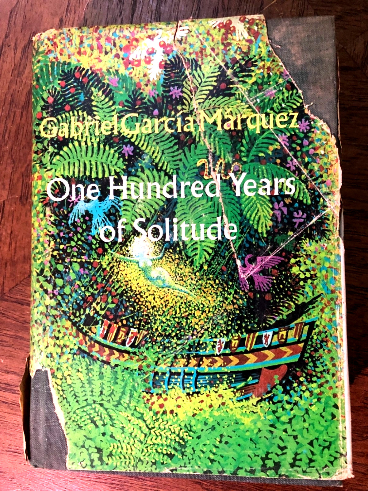 „One Hundred Years of Solitude“-Gabriel Garcia Marquez- HCDJ First Edition-1970