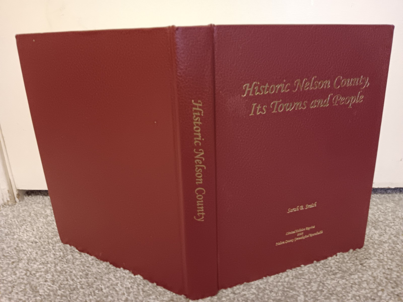 RARE – Historic Nelson County Kentucky Sarah Smith Limited Edition 152 of 500