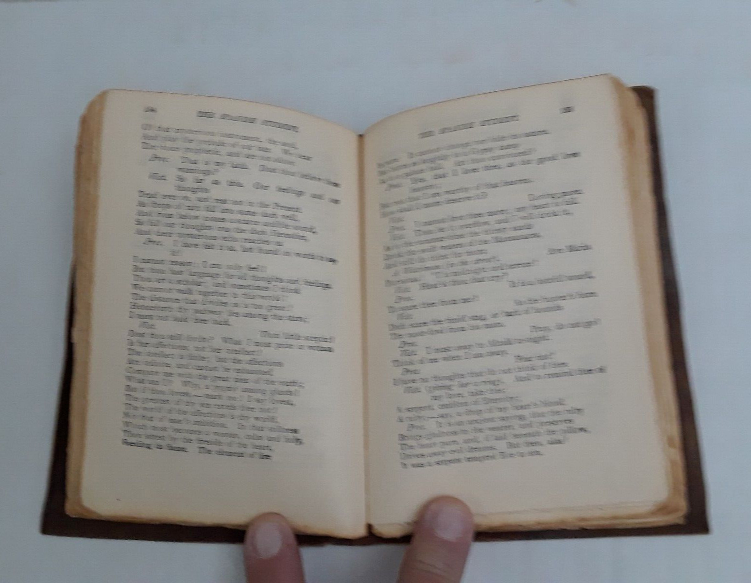 Antique Soft Suede Leather Bound Longfellow’s Courtship of Miles Standish Book