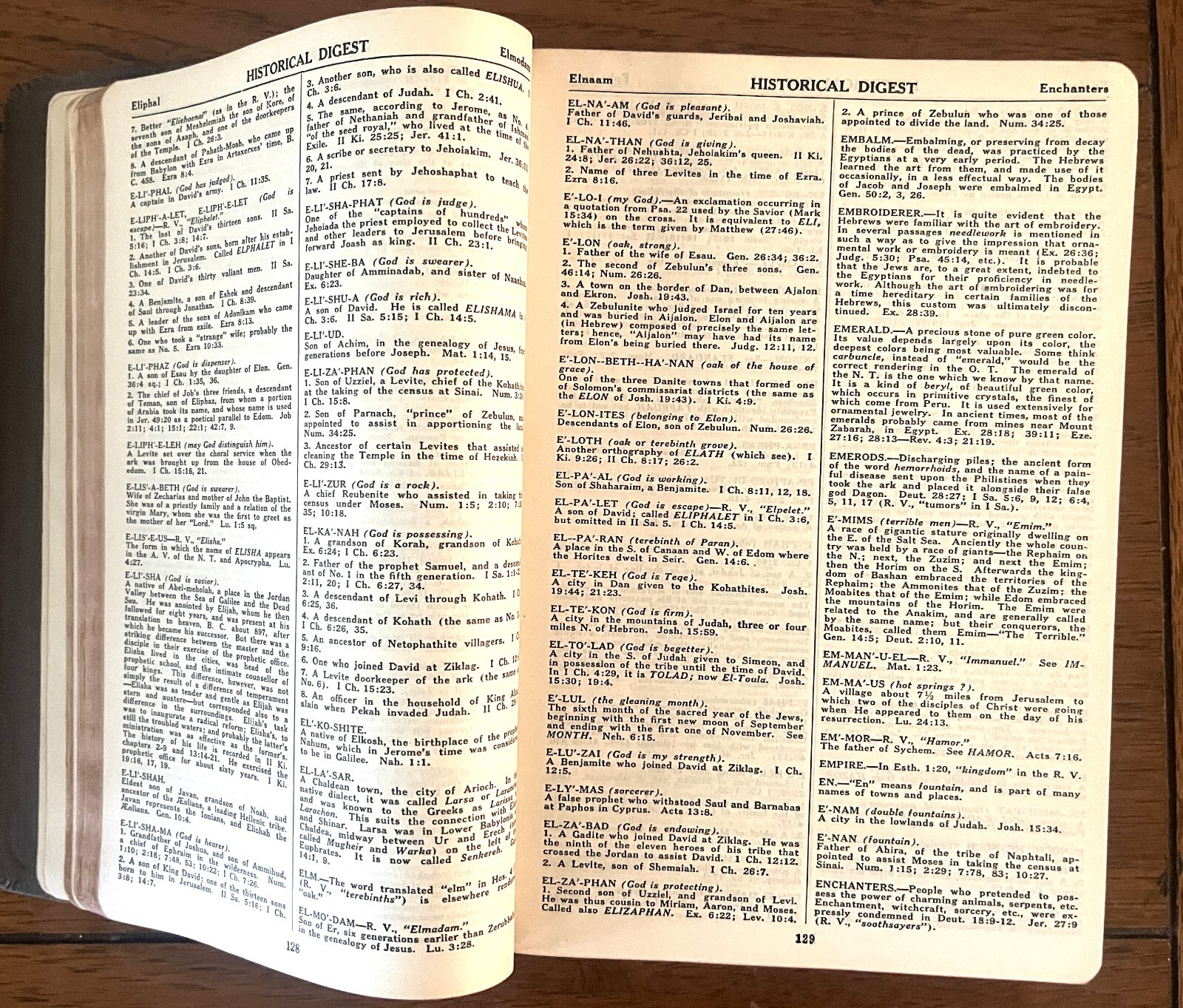The System Bible Study 1933 Revised & Enlarged Edition VTG Bible Christian Book