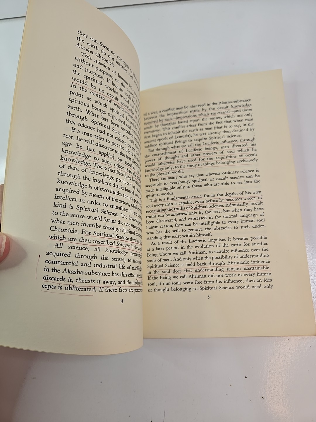 Occult Science & Occult Development By Rudolf Steiner 1966 Third Edition. G-371