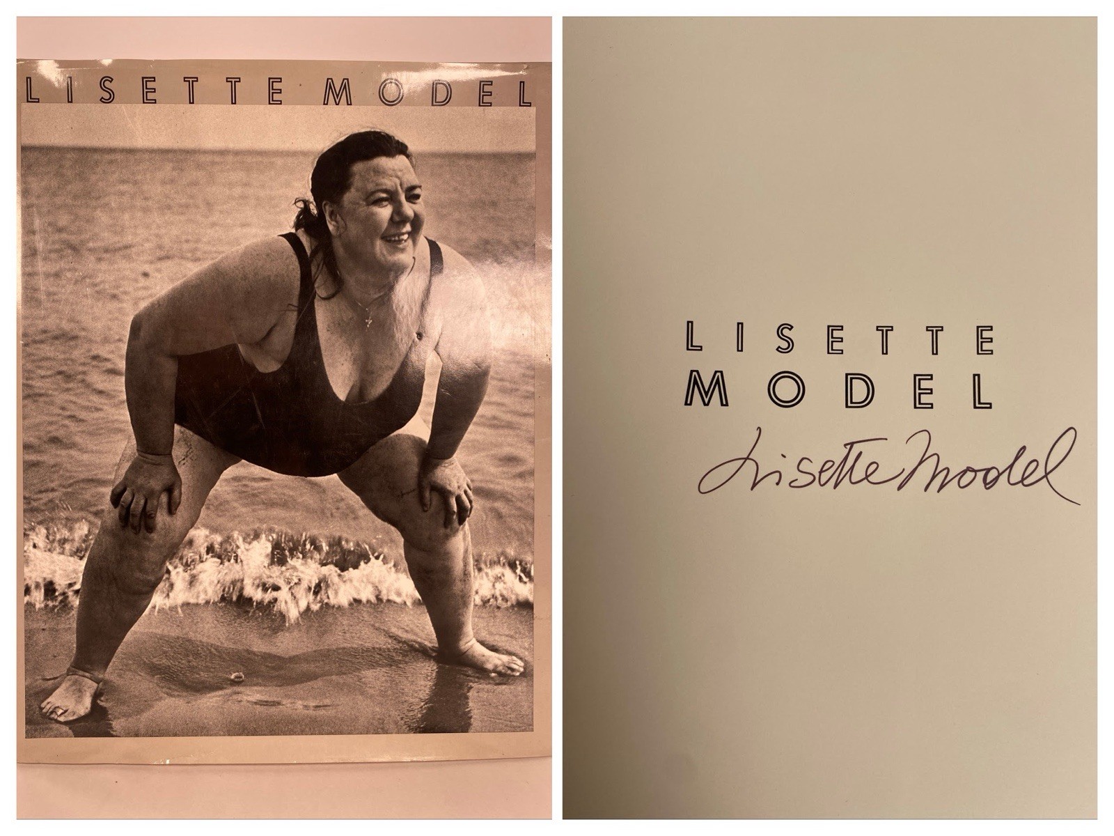 *SIGNED* by LISETTE MODEL Original Aperture Monograph Hardcover 1979 Rare Photos