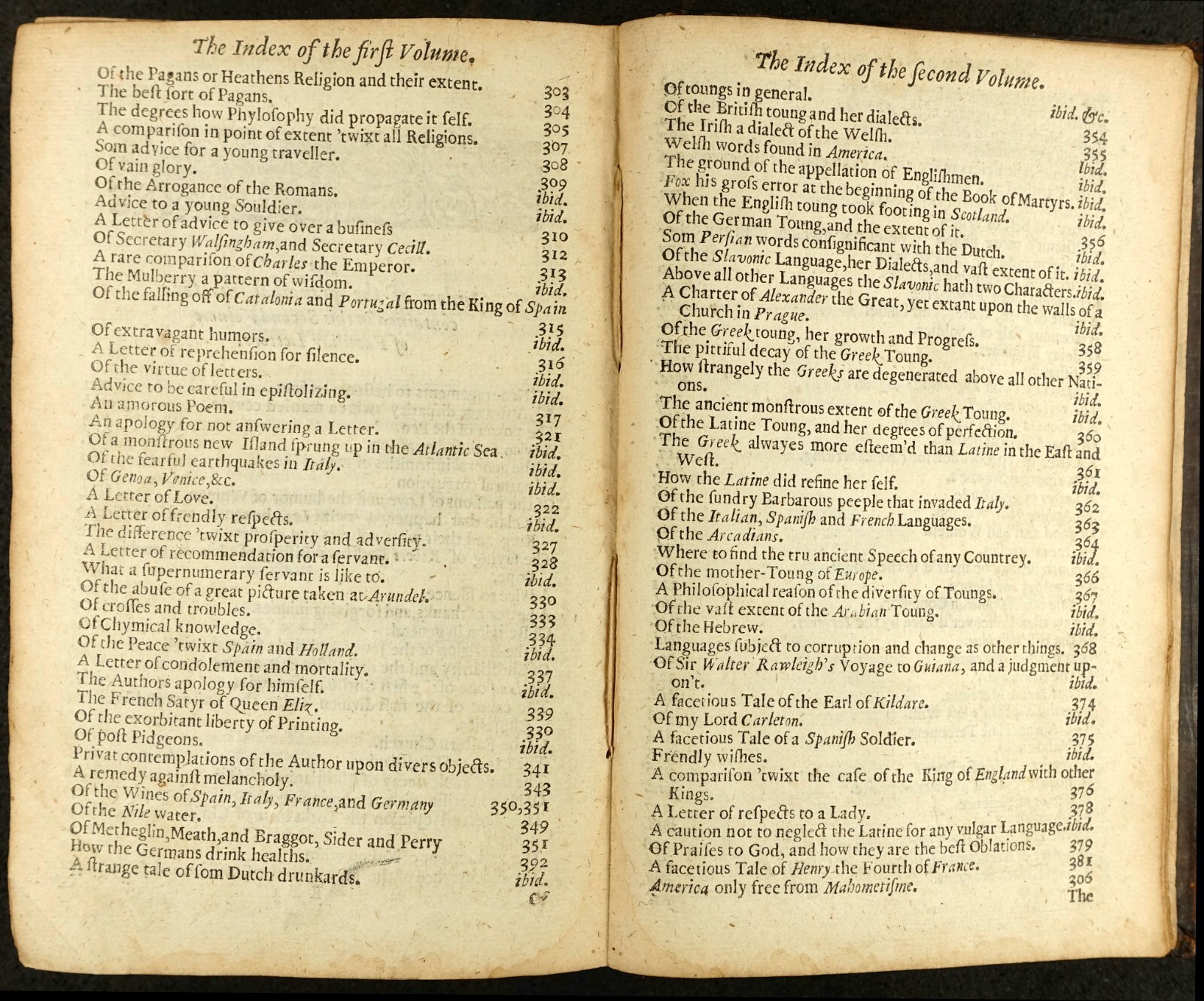 1673 HOWELL. EPISTLE LETTER KING JAMES ERL VISCOUNT KNIGHT BISHOP CAPTAIN DOCTOR
