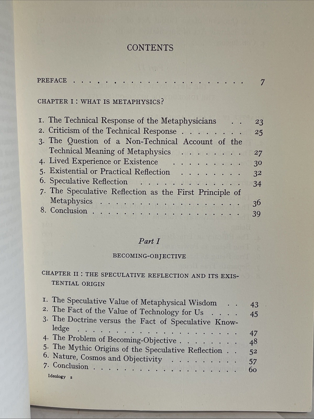 Richard Hinners: Ideology & Analysis: A Rehabilitation of Metaphysical Ontology