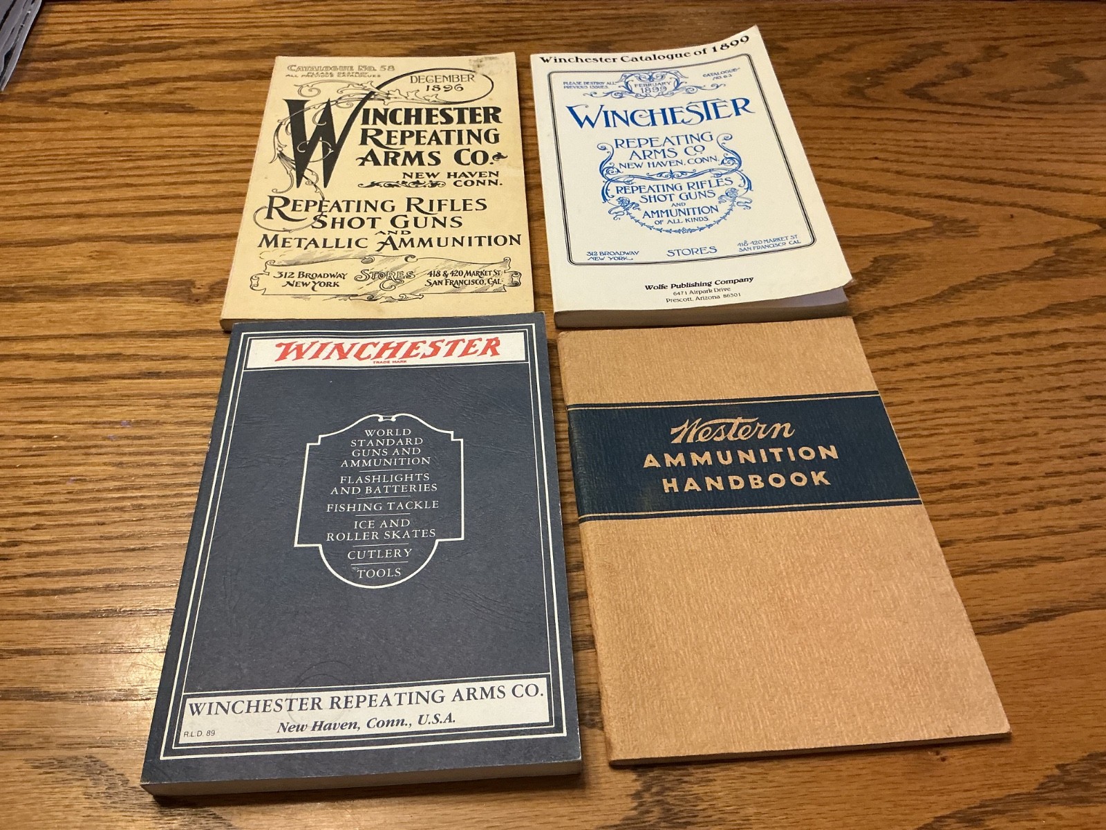 WINCHESTER books & Western AMMUNITION HANDBOOK – 3RD Edition