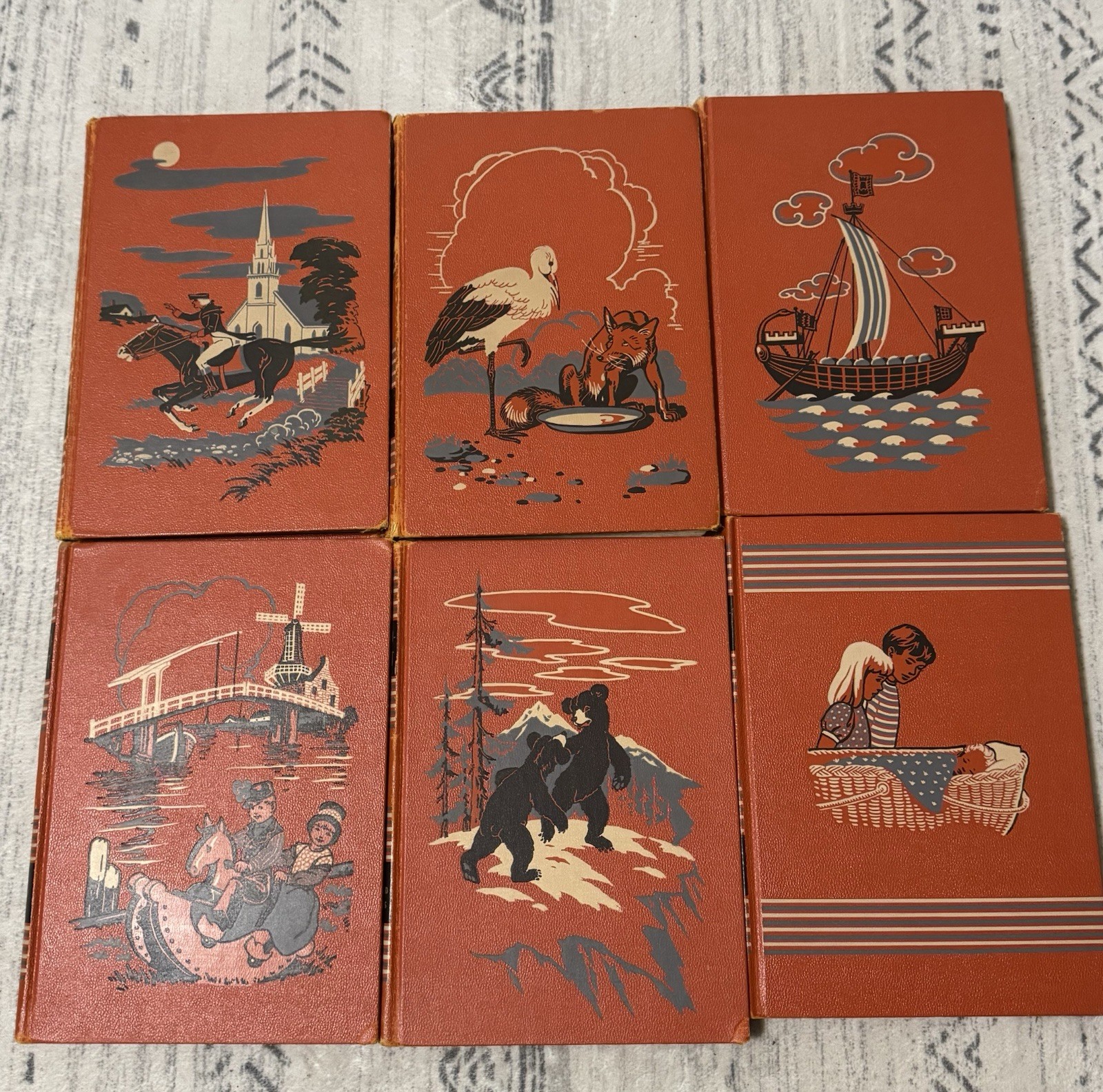 Vintage Childcraft Series 1949 Book Set (1-12) Volumes