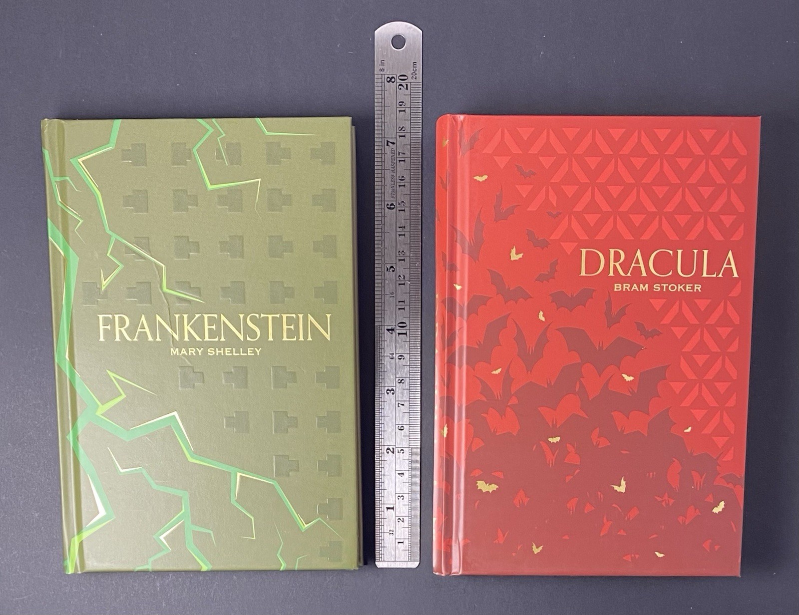 Classics Lot Frankenstein Dracula DAMAGED Ribbon Marker Collectible Hardcover