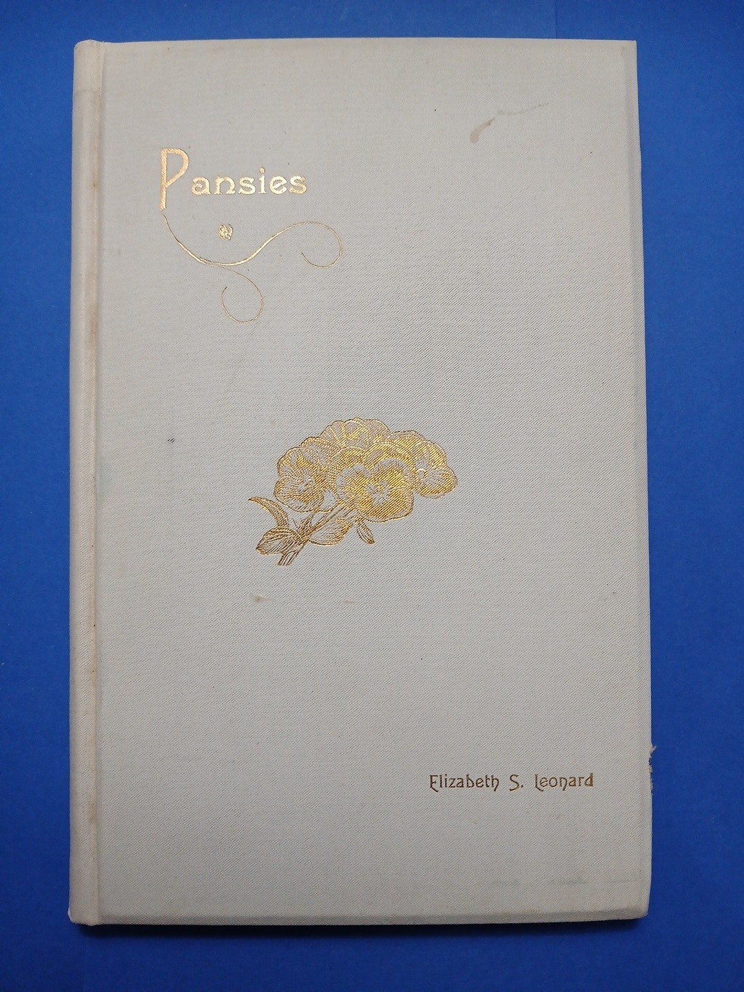 Pansies by Elizabeth Leonard – Antique Poetry Book Poems