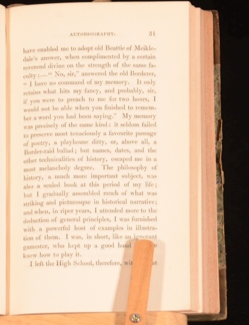 1839 10vol Memoirs of the Life of Sir Walter Scott John Gibson Lockhart