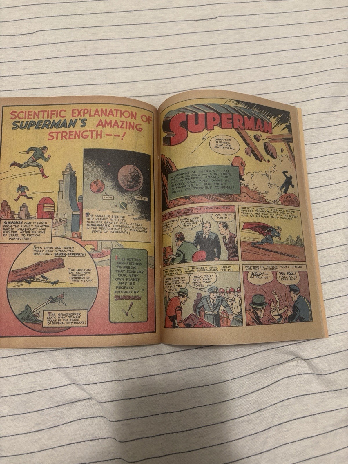 1st Printing „DC: Superman“ HC + Facsimile 1st Issue Comic! 2025 Folio Society