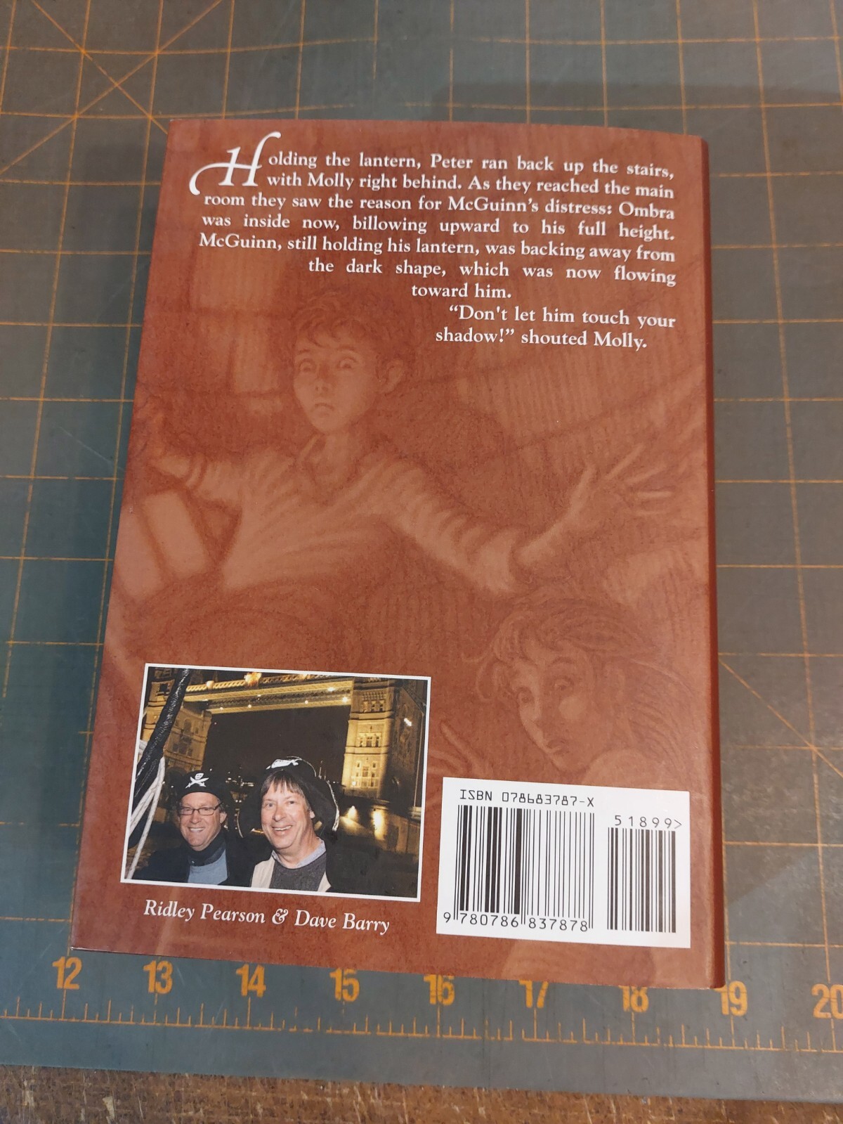 Peter And The Shadow Thieves Dual Signed Dave Barry Ridley Pearson