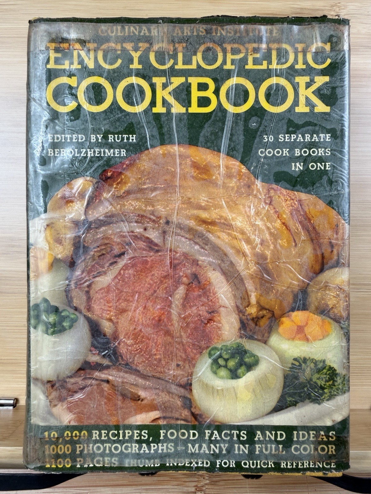 Culinary Arts Institute Encyclopedic Cookbook Ruth Berolzheimer 1950 Vintage DJ