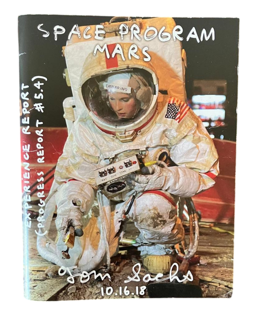 Tom Sachs “ SPACE PROGRAM MARS Space Program Progress Report 5.2 “ Made in USA