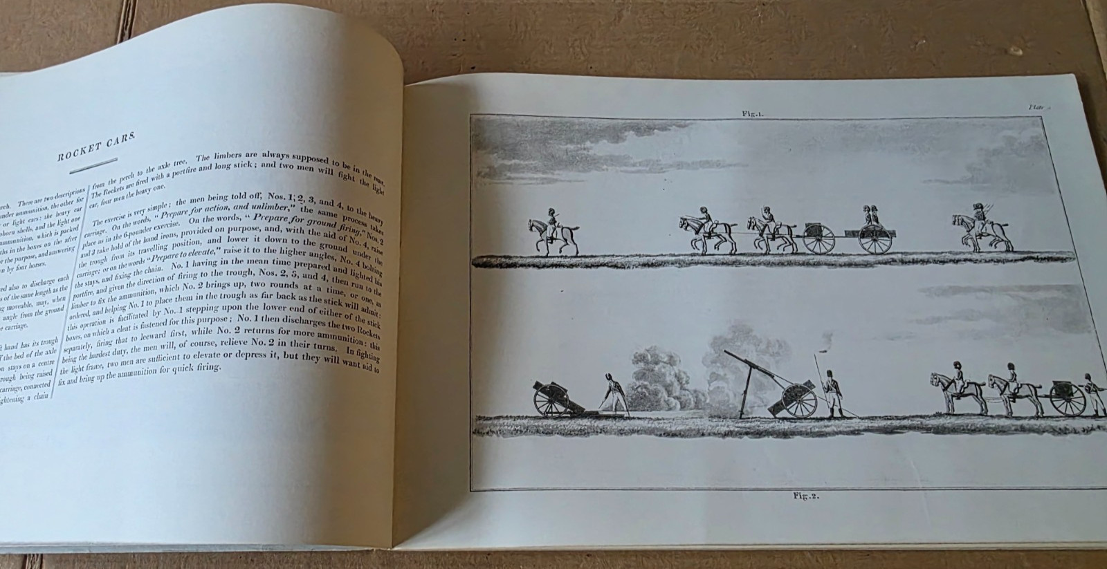Details of the Rocket System by Colonel Sir William Congreve