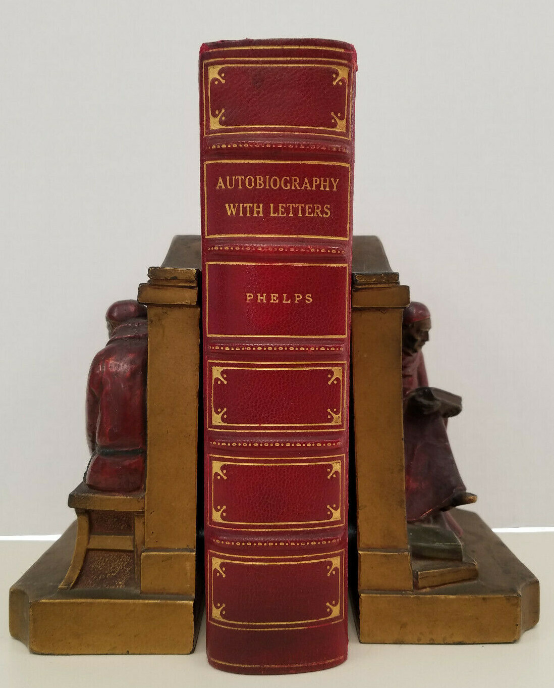 William Lyon Phelps Autobiography with Letters SIGNED 1st Ed 1939 Fine Binding