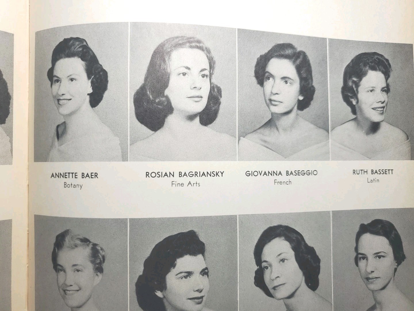 1950s BARNARD COLLEGE YEARBOOK COLUMBIA UNIVERSITY ~ MORTARBOARD 1958 Ivy League