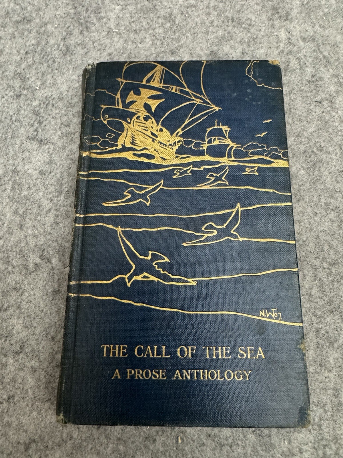 1907 The Call of the Sea F G Aflalo Nautical Anthology Dutton HC