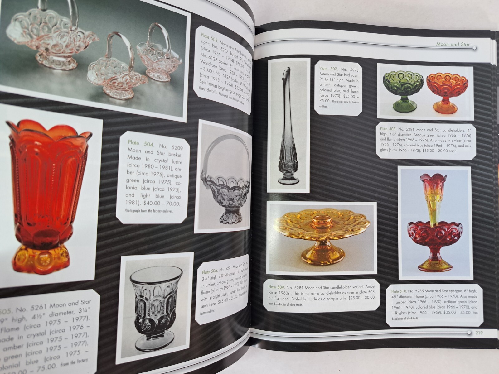 L E Smith Encyclopedia of Glass Patterns & Products, Identification & Values