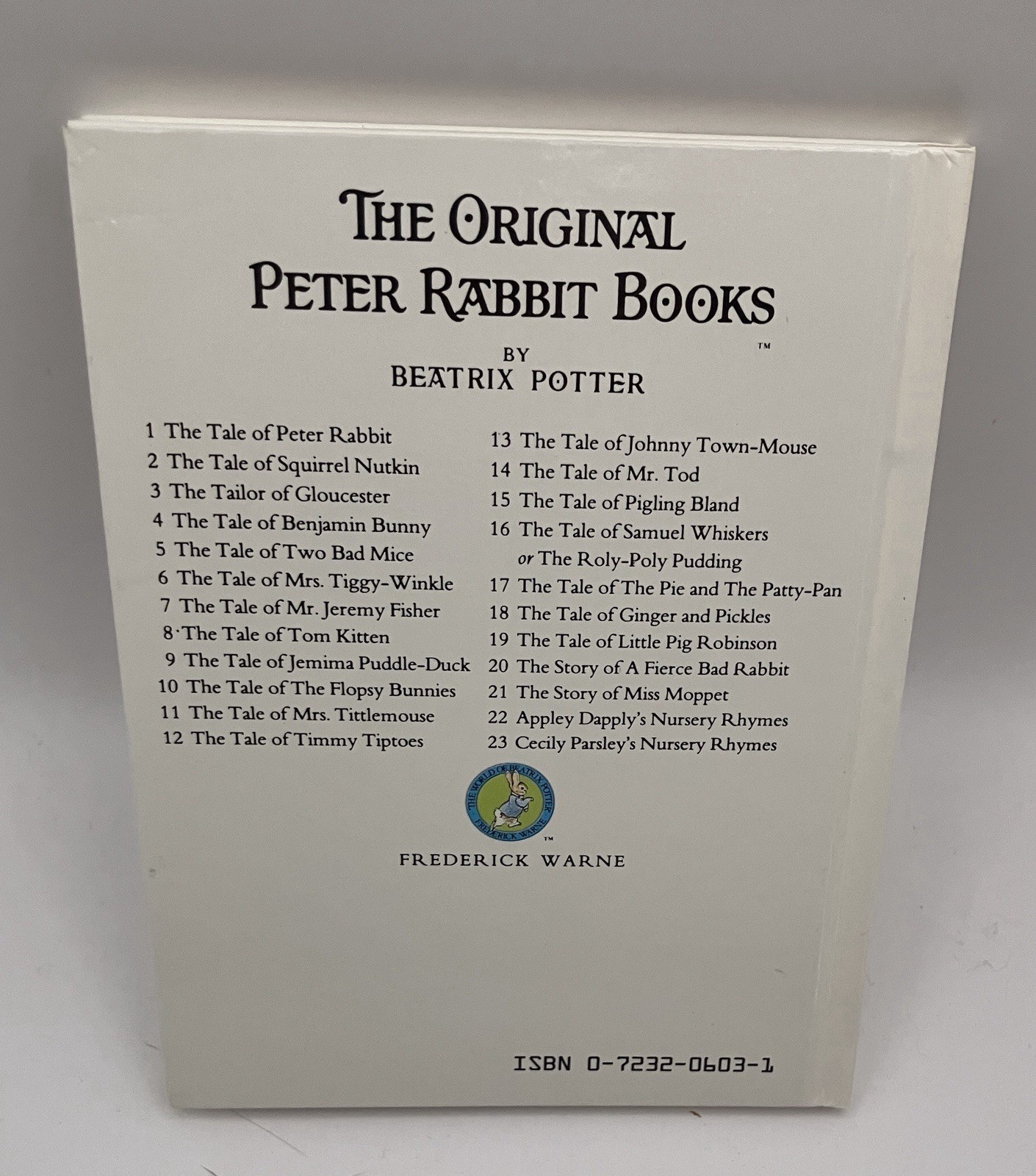 VTG Beatrix Potter Peter Rabbit COMPLETE Library 23 Children’s Books 2 Box Sets
