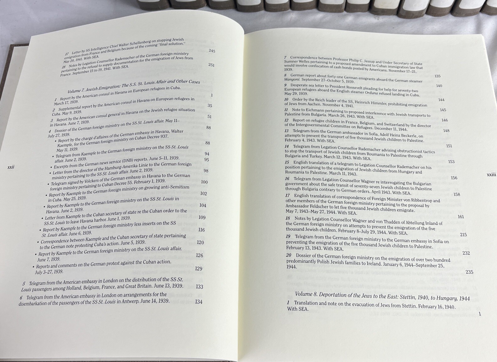 The Holocaust – Selected Documents in Eighteen Volumes – John Mendelsohn – 1982