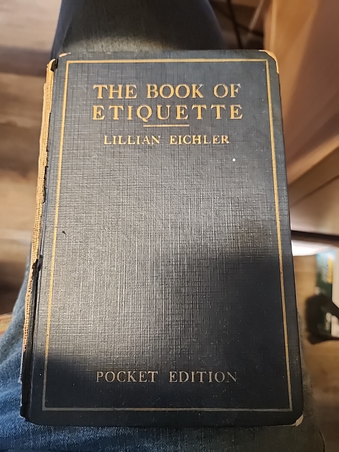 The Book Of Etiquette By Lillian Eichler Pocket Edition 1925