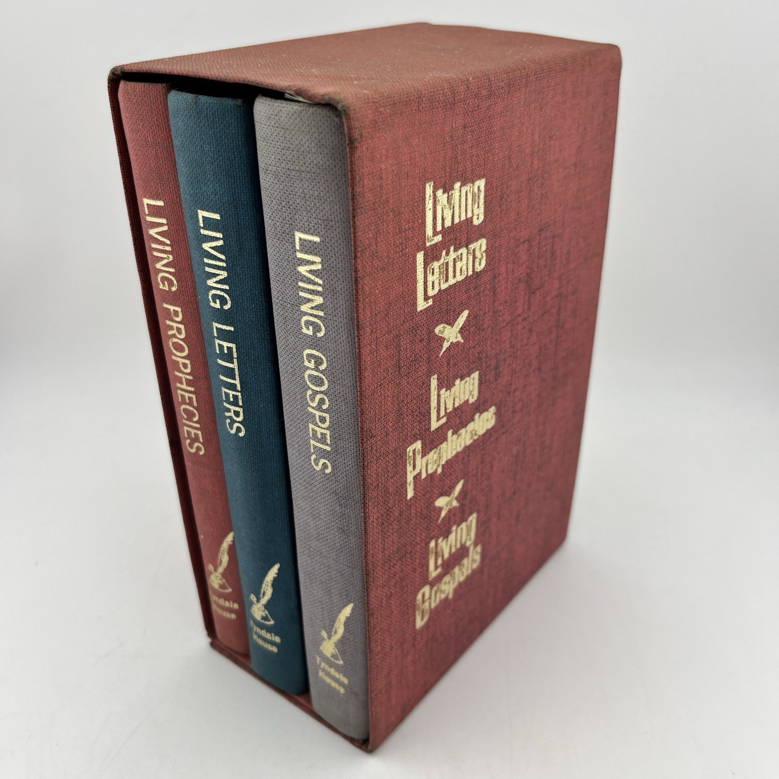Living Letters, Living Prophecies, Living Gospels, Hardcovers in slipcase