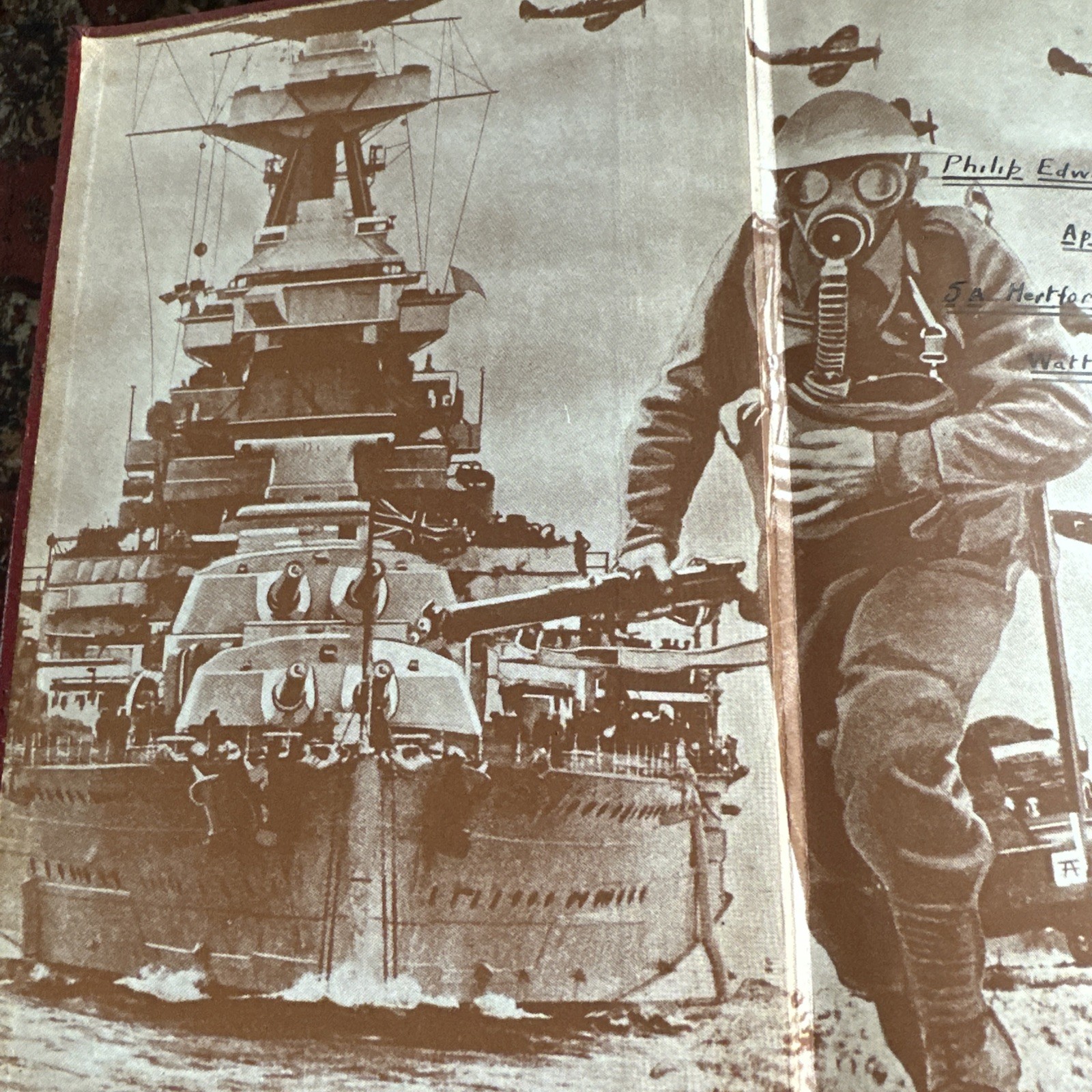 Britain’s Wonderful Fighting Forces – Captain Ellison Hawks – Odhams Press HB