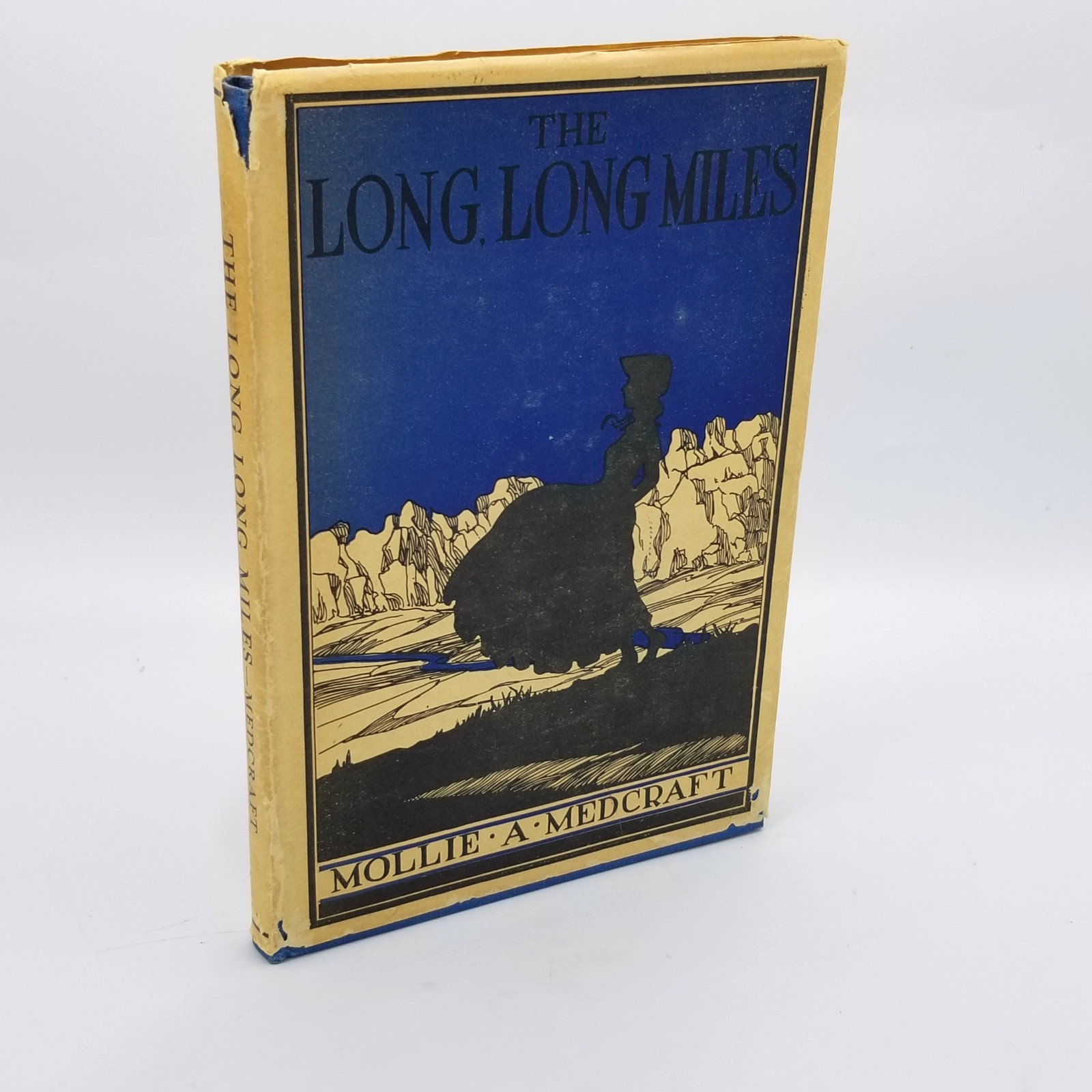 Signed The Long Long Miles by Mollie A. Medcraft 1945 1st Ed HCDJ