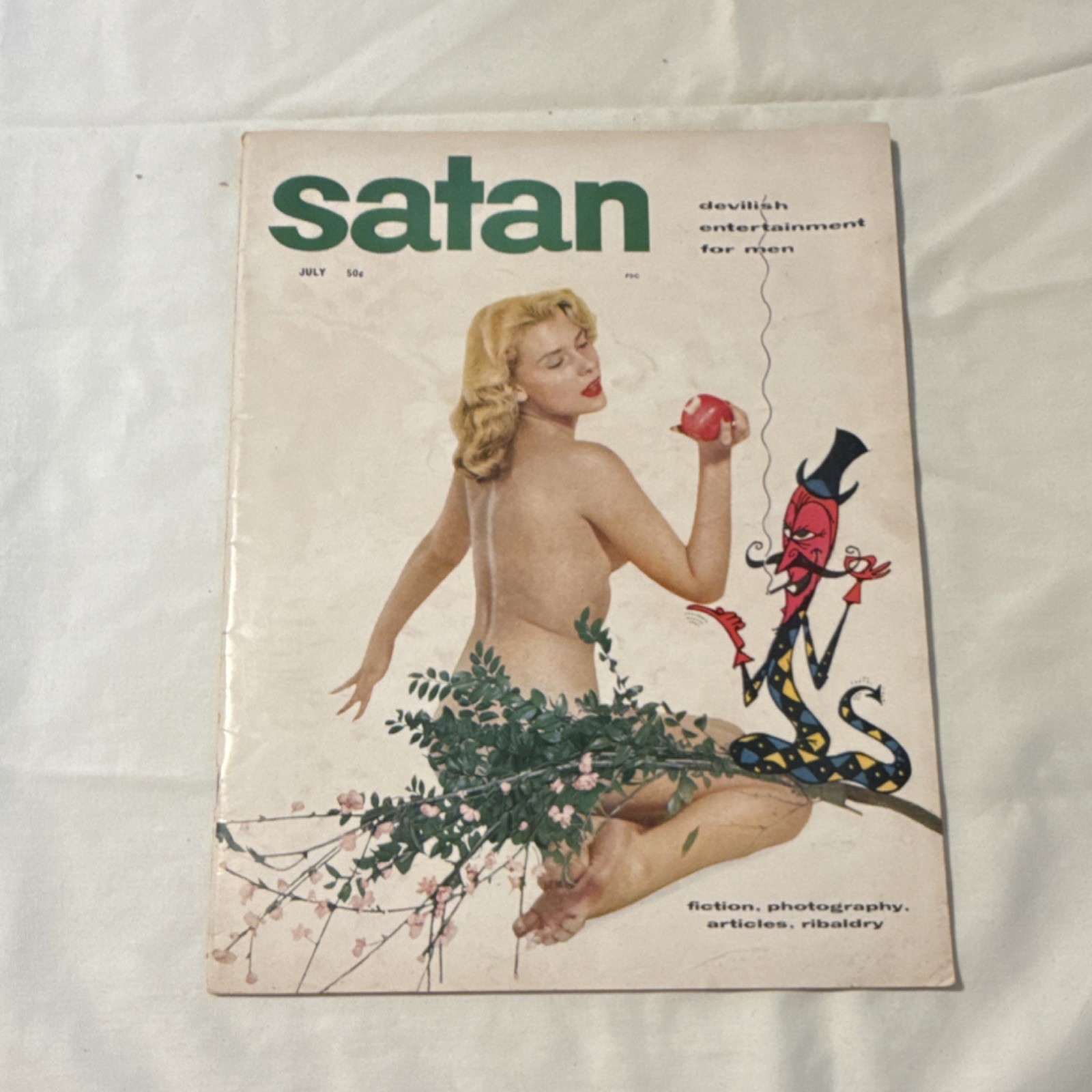 Satan Entertainment For Men July 1957