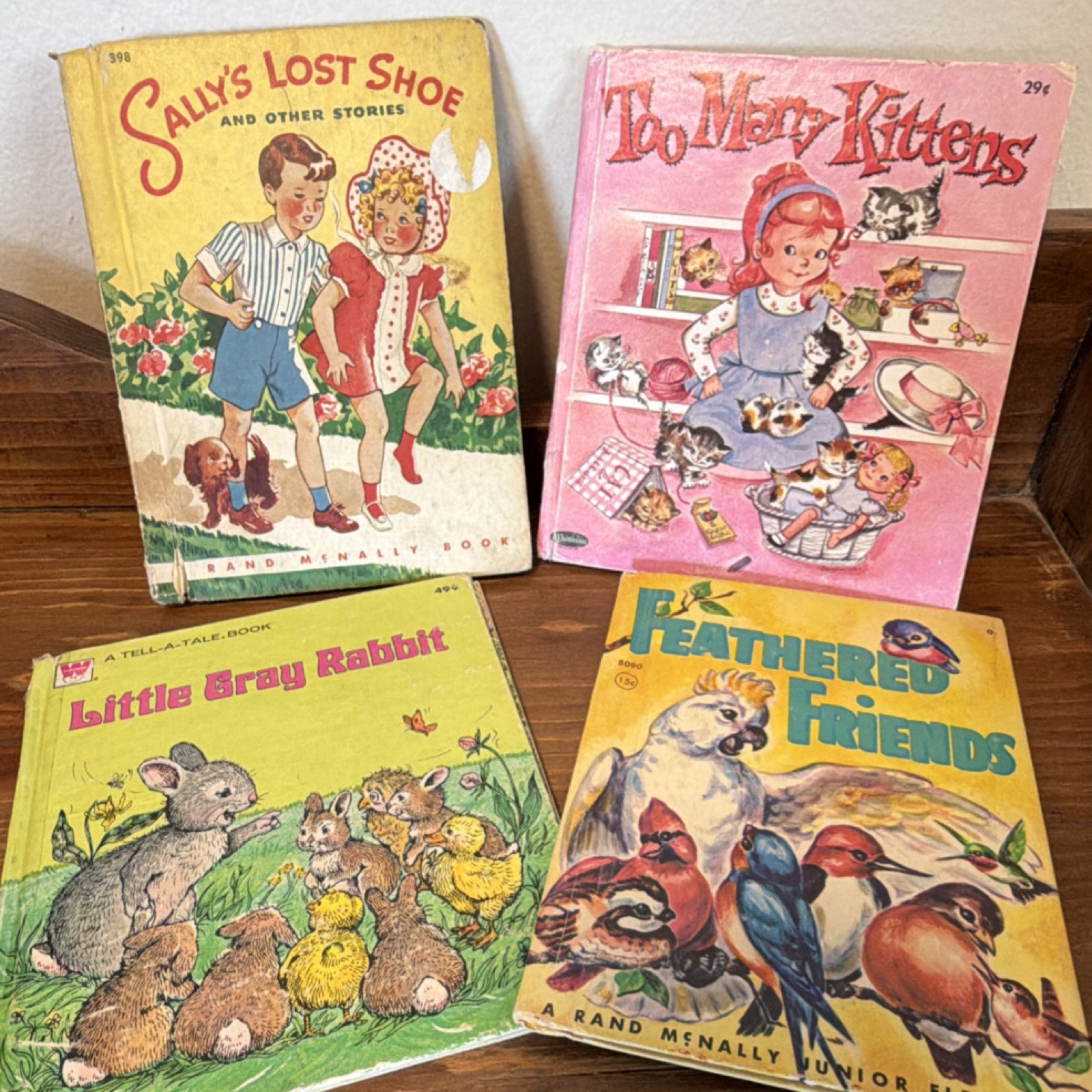 Rand McNally Whitman Illustrated Children’s Nursery Books Hardcover Laughlin Wa…