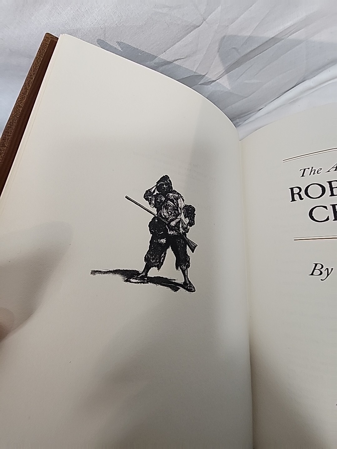 The Adventures Of Robinson Crusoe Daniel Defoe (1977) 100 Greatest Franklin Lib