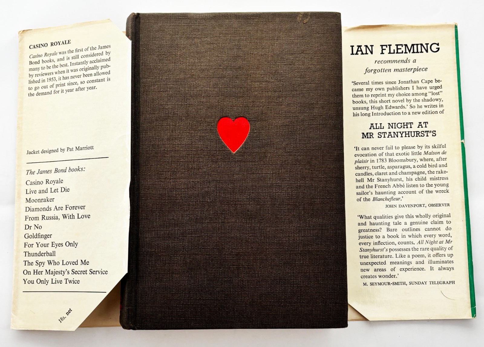 CASINO ROYALE (James Bond) 1965 Hardback By IAN FLEMING Collectors Edition