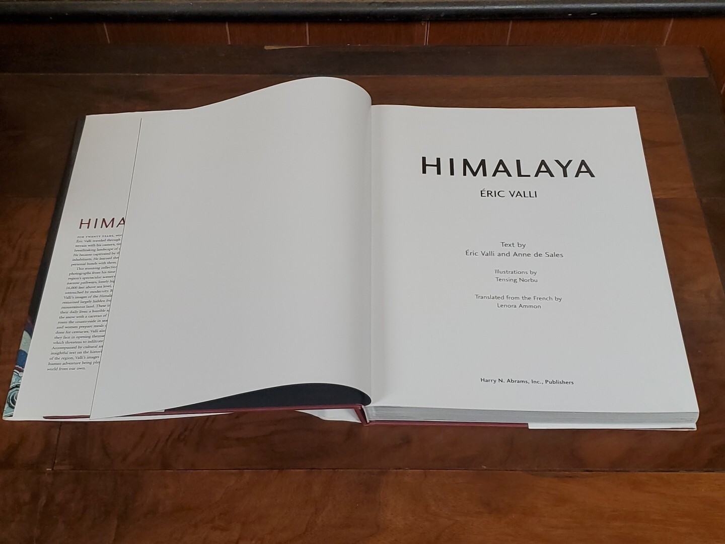 Himalaya by Eric Valli & Anne de Sales / 2001 – Harry N. Abrams, Inc.