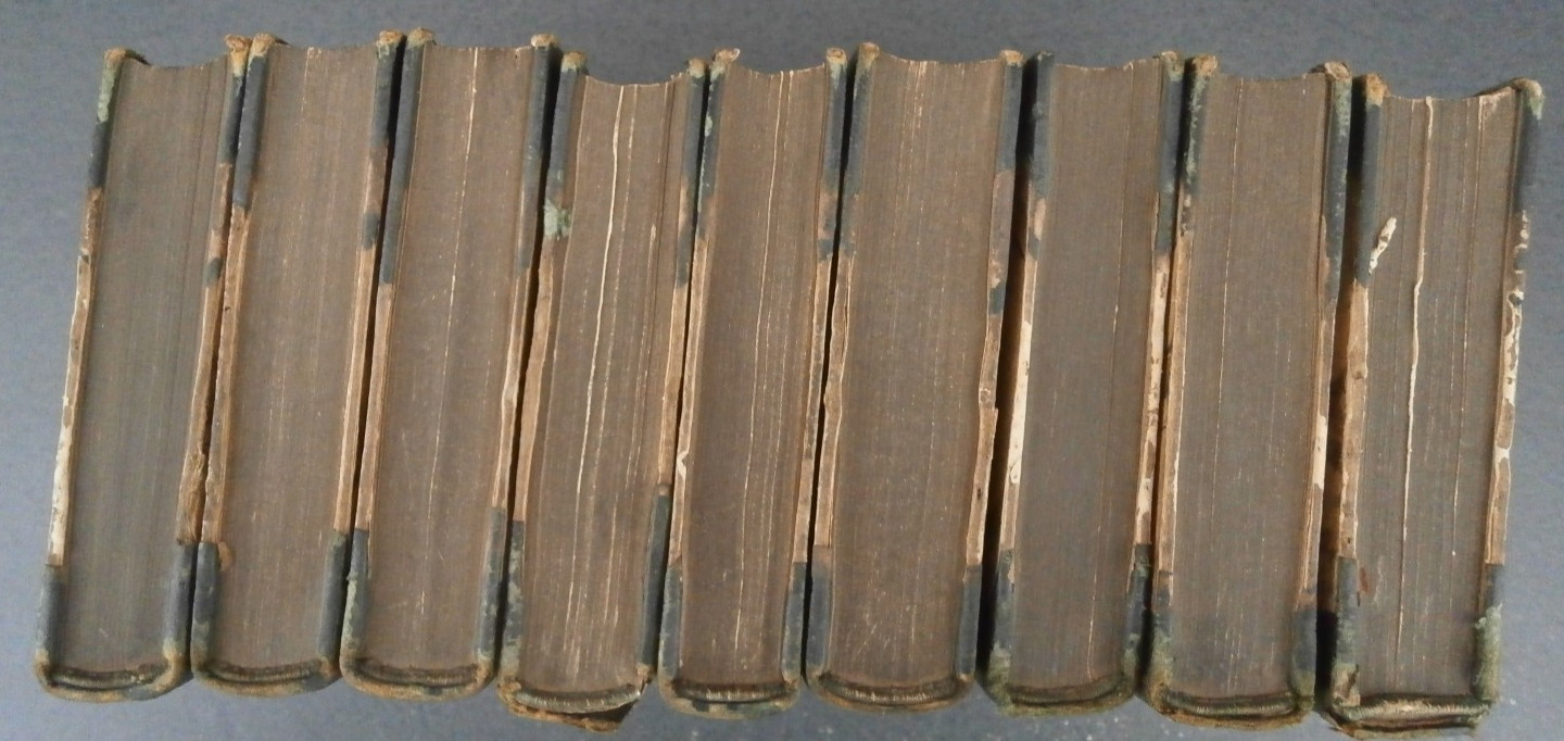 History of the Decline & Fall of the Roman Empire Edward Gibbon 9 Vols 1827