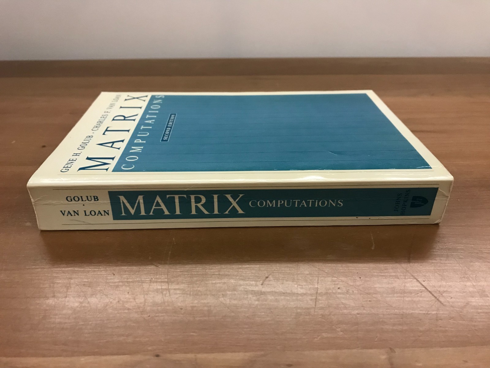 1989 Matrix Computations 2nd Edition by Golub & Van Loan Paperback Book