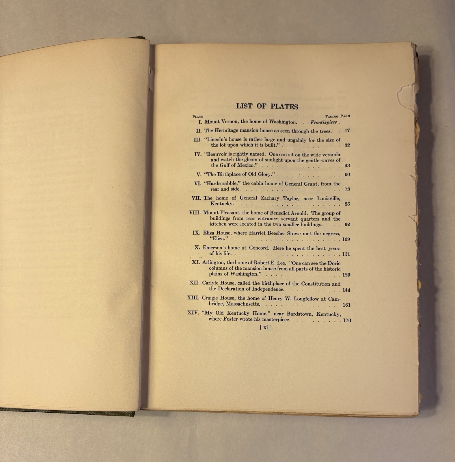 Homes of Famous Americans By Sherlock, Chesla C. 1925 Vol 1 Inscribed/Signed