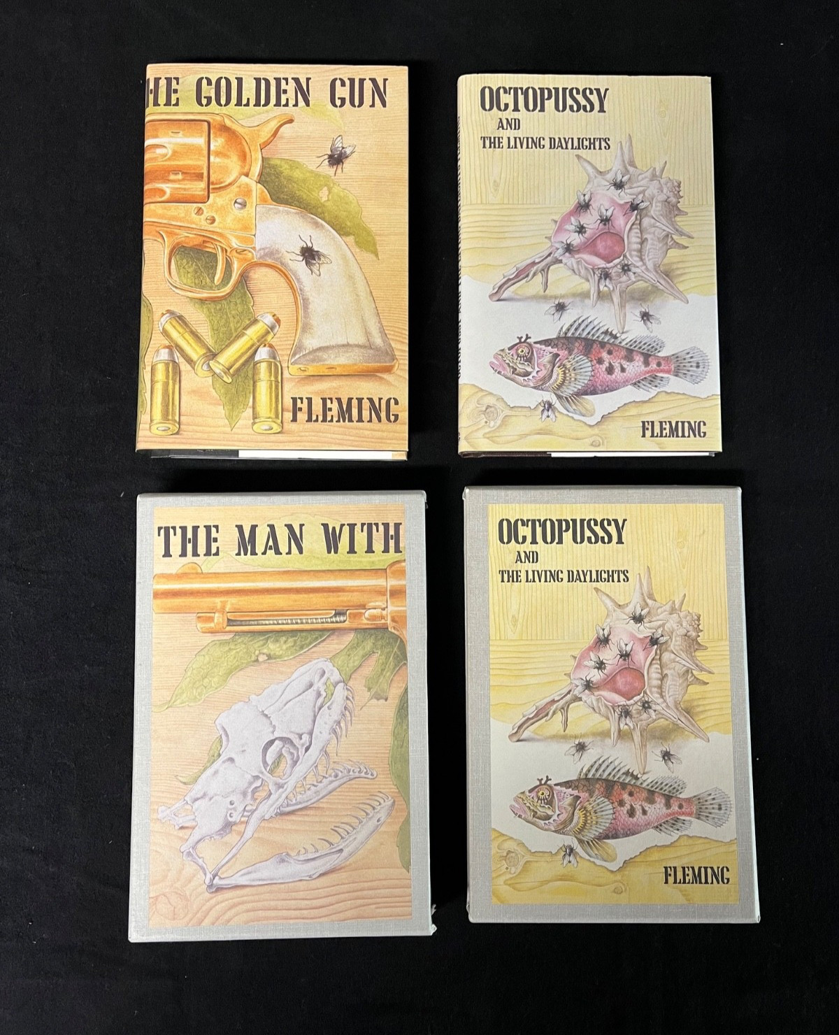 JAMES BOND 007 FIRST EDITION LIBRARY Ian Fleming Complete 14 Book Set Repro Lot