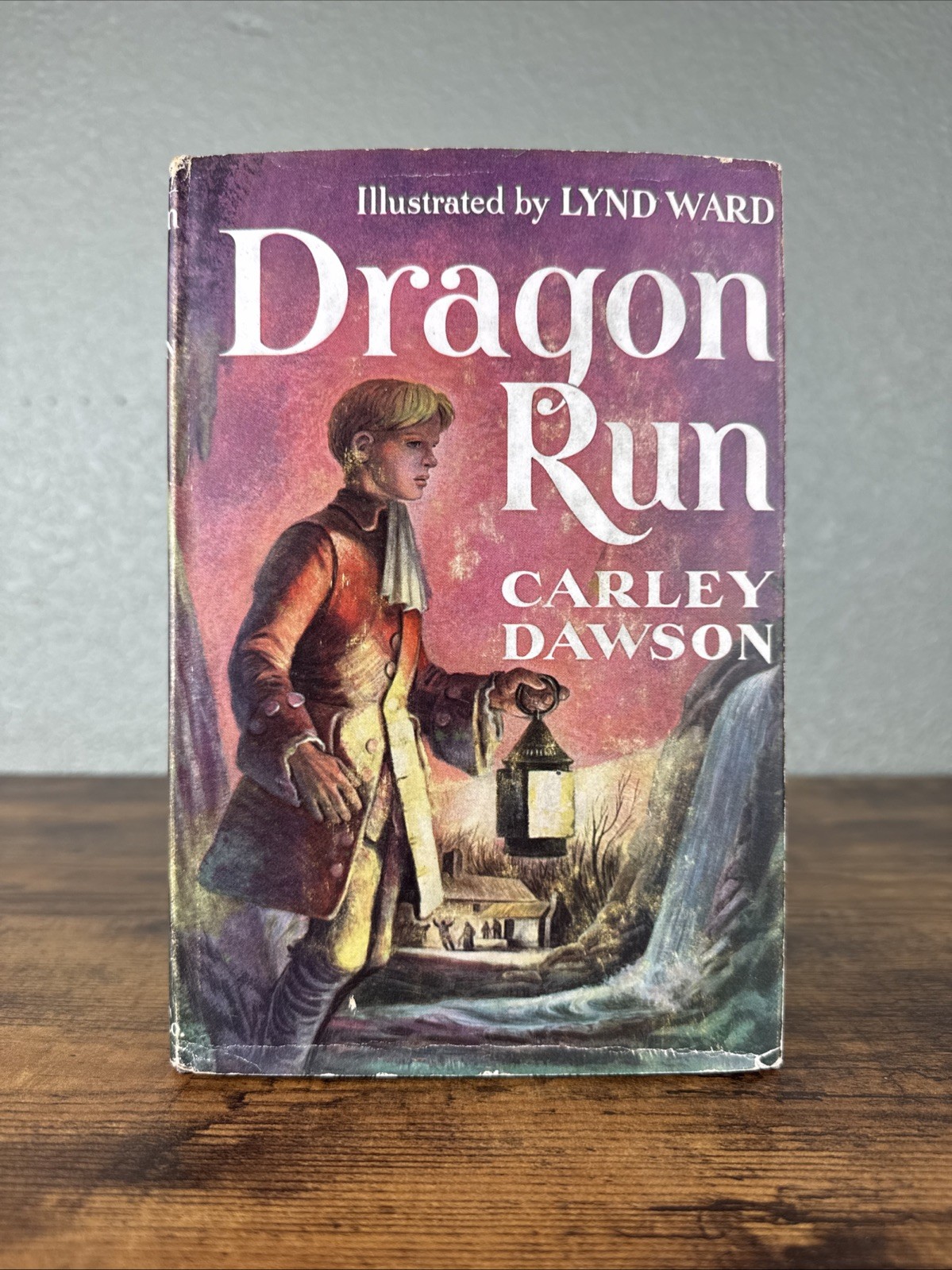 DRAGON RUN BY CARLEY DAWSON ILLUSTRATED BY LYND WARD 1955 1ST ED HC/DJ