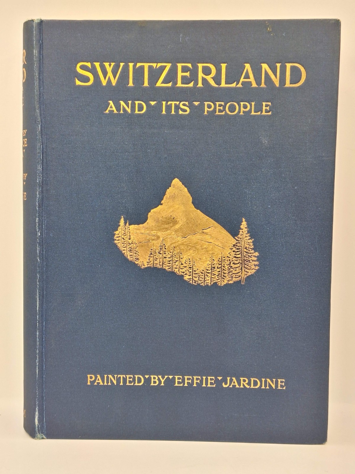 Switzerland and Its People C.Rook/Painted by E. Jardine 1st Edition 1907 Vintage