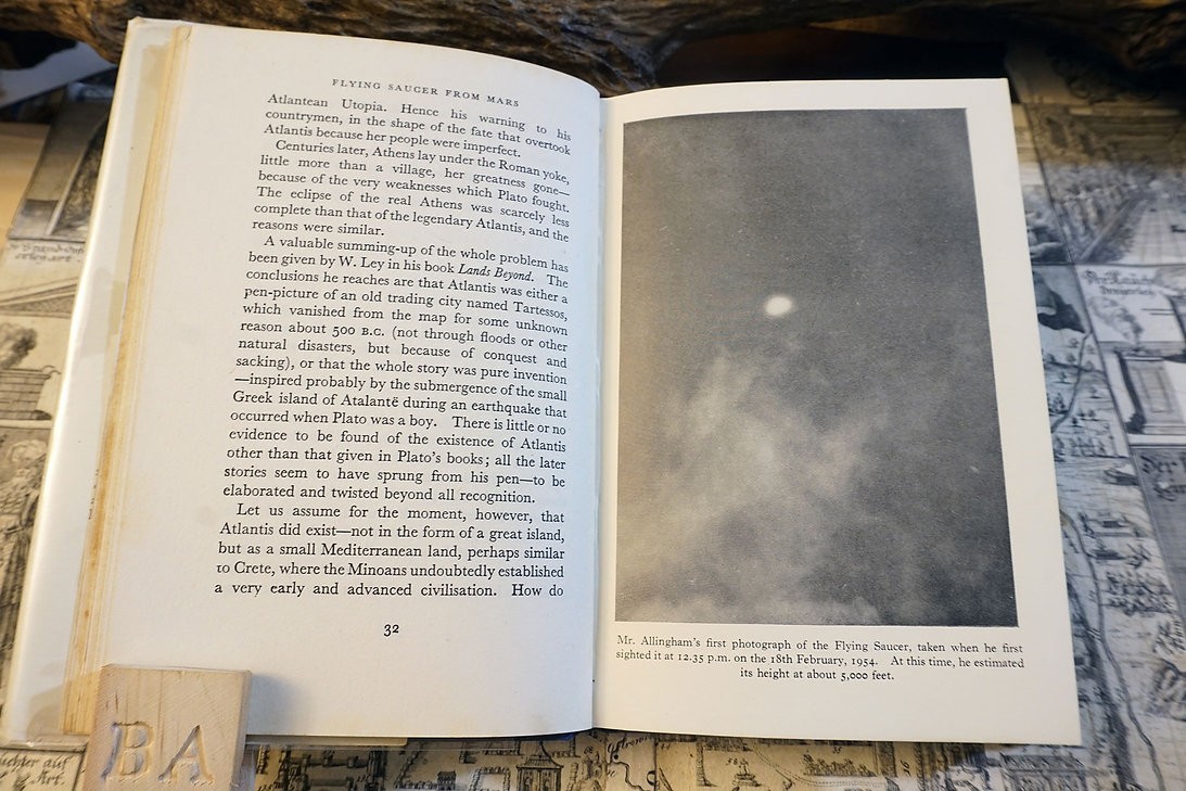 Flying Saucer From Mars – The Facts | Cedric Allingham | 1954 | 1st Printing
