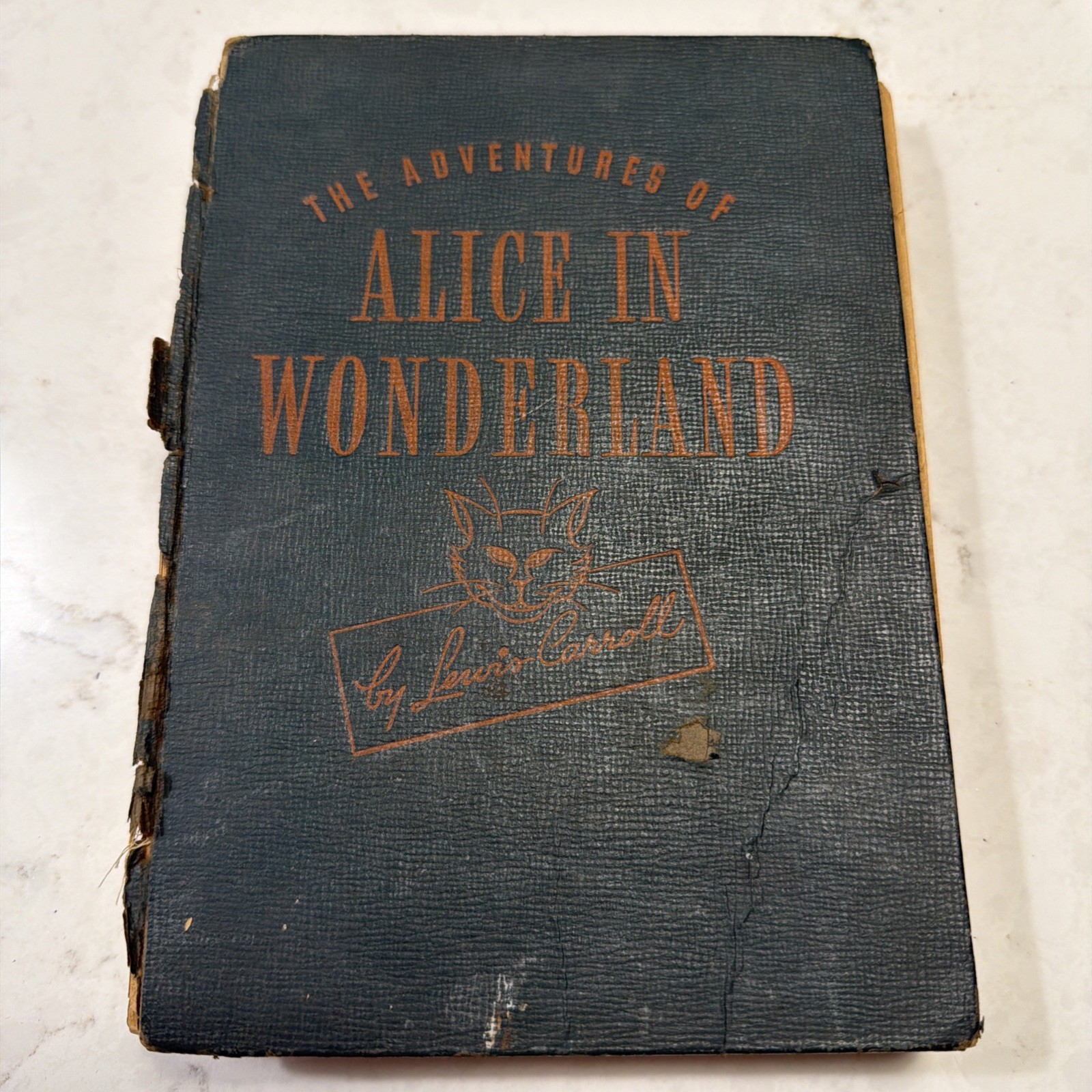 Vintage Adventures of Alice In Wonderland by Lewis Carroll 1945