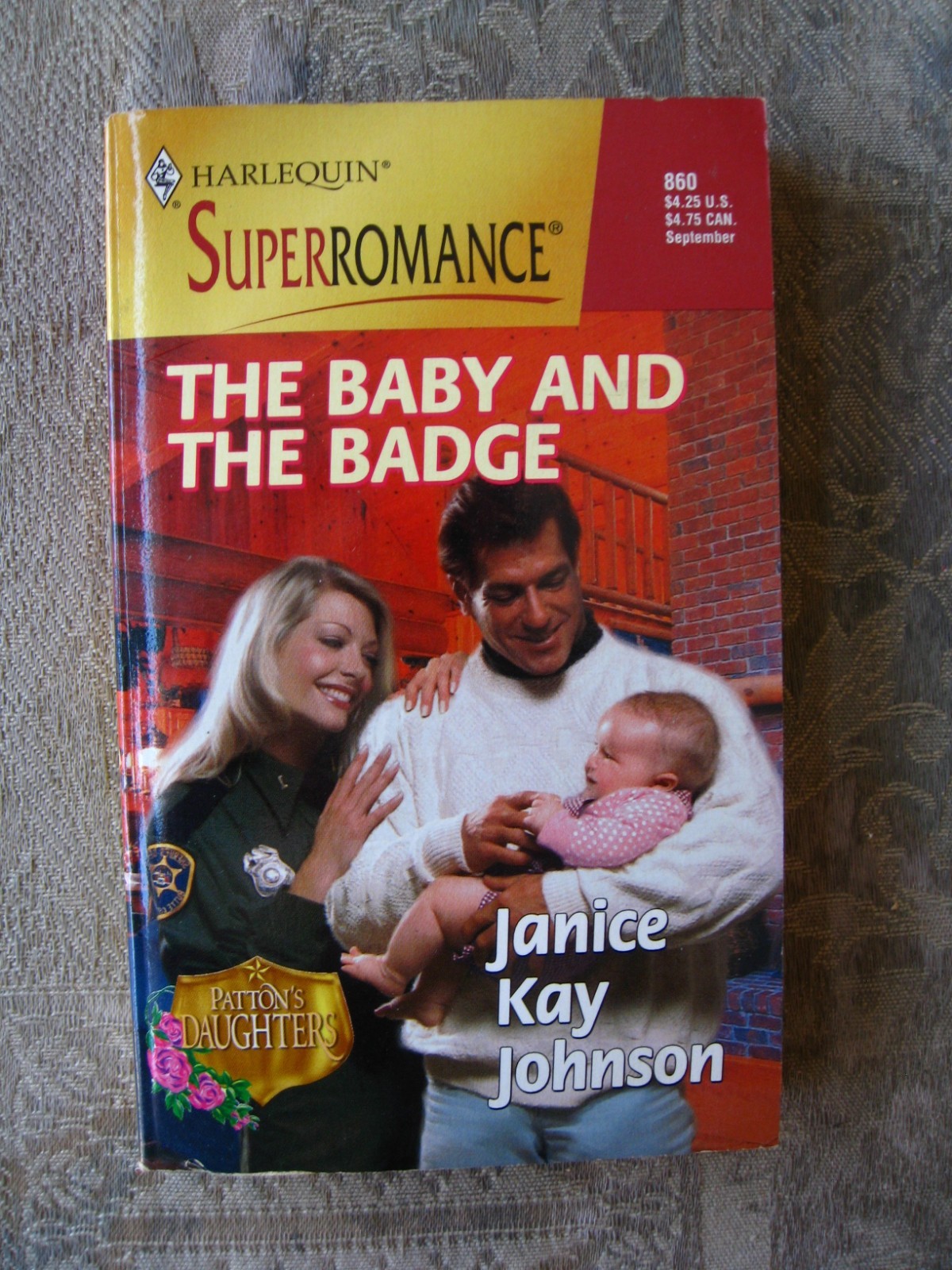 Janice Kay Johnson – The Baby and the Badge (Harlequin Superromance) – paperback