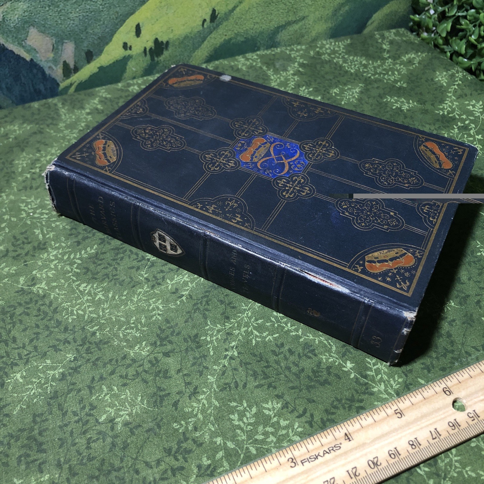 Voyages and Travels: Ancient and Modern – Harvard Classics Veritas Blue 1910 hc