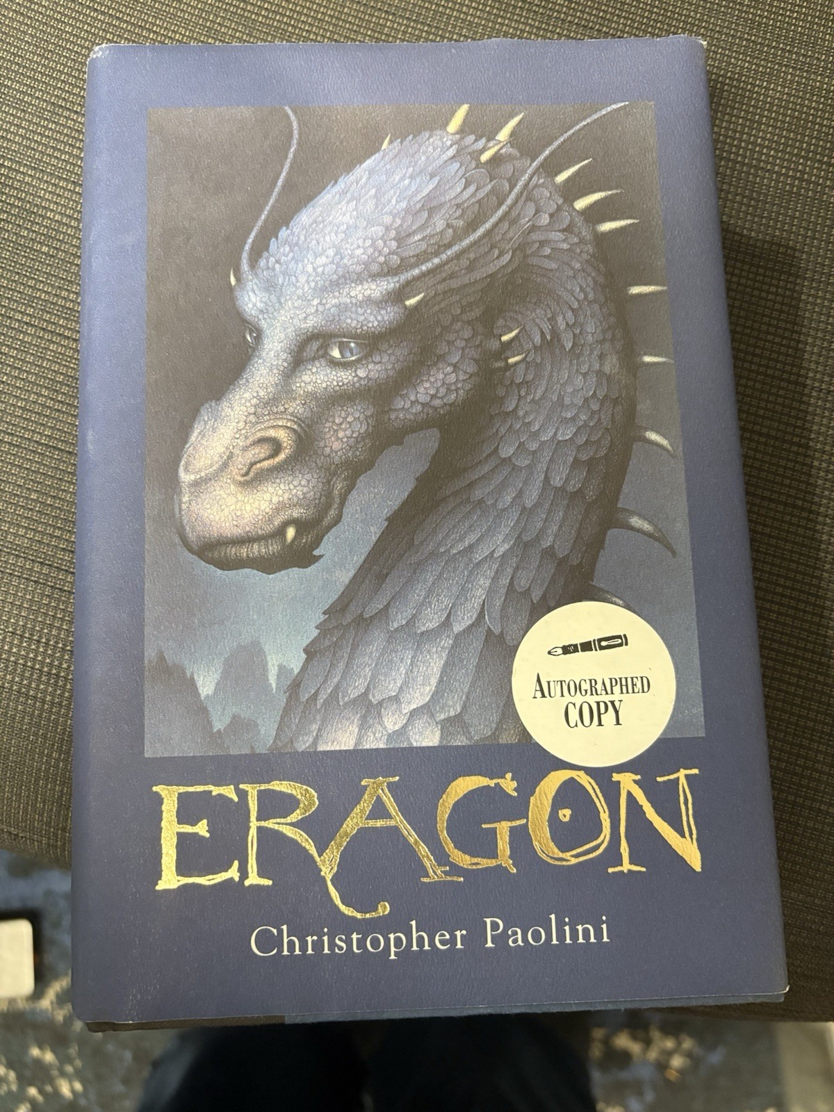 Eragon by Christopher Paolini Signed copy