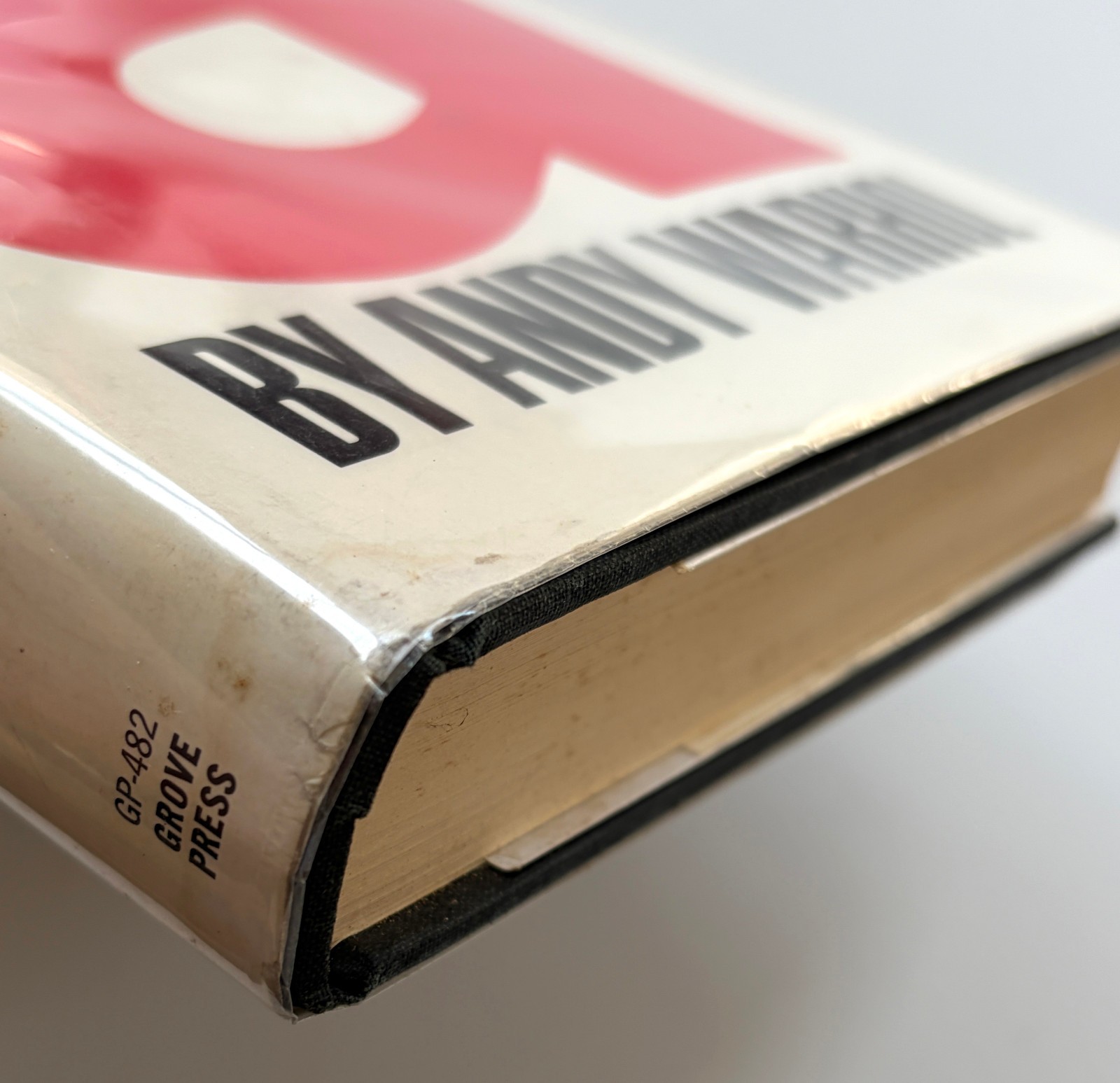 Andy Warhol „A“ ~ First Edition 1st Printing ~ Grove Press Hardcover