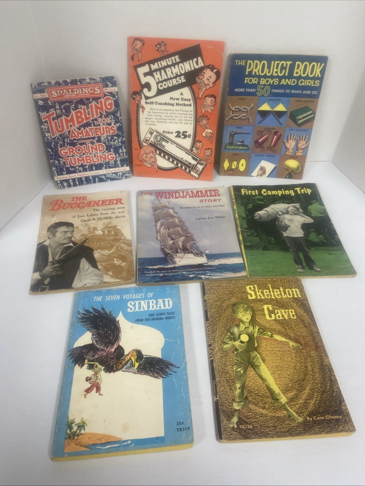 vintage book lot for youth-young adults 50s-60s
